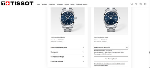 Tissot gentleman 40mm blue - gentleman,,