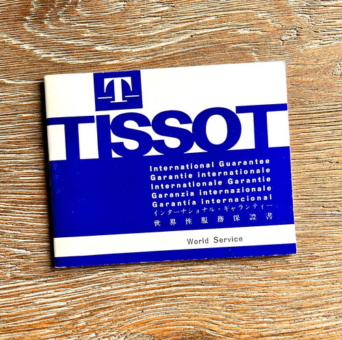 Tissot garanzia internazionale - tissot,