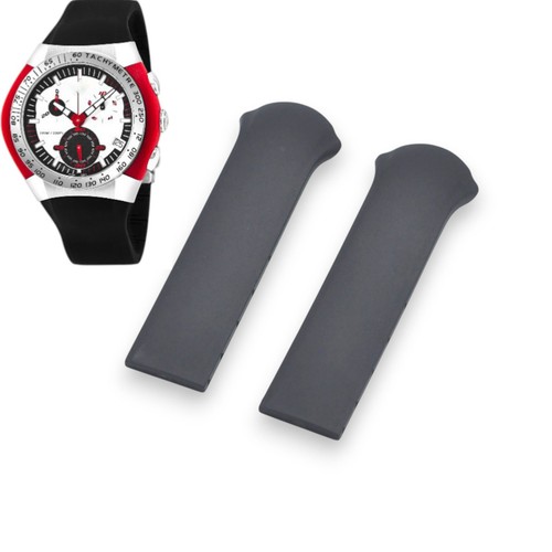 Cinturino gomma nera mm - cinturino,