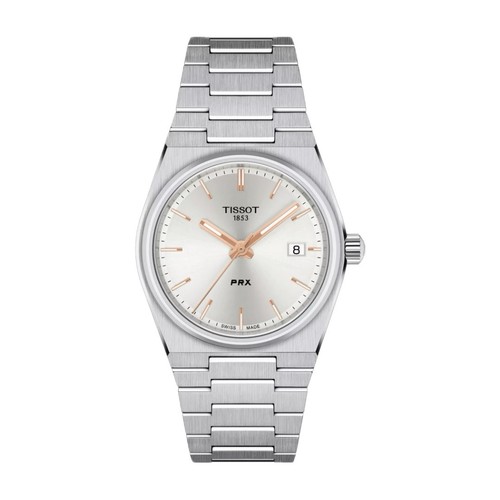 Tissot prx 35mm white rose - tissot,